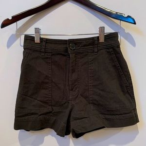 Forest green shorts